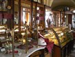 Prodloužený víkend - Maďarsko - Budapešť - interiér cukrárny Gerbeaud, zal. 1858, nejlepší cukrárny ve městě