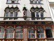 Maďarsko, Budapešť, secesní domy, Váczi utca