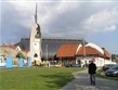 Prodloužený víkend - Maďarsko - Eger - moderní kostel Makowacze vzniklý rekonstrukcí starého, rozbombardovaného ve 2.světové válce