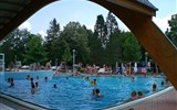 Sárvár - Maďarsko - Zadunají - Sarvár, termální lázně, venkovní bazény