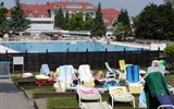 Zalakaros - Maďarsko, Zalakáros, bazén, lehátka..